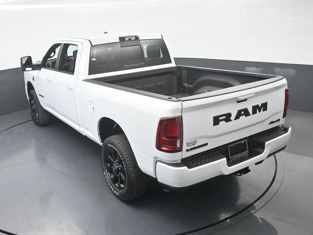 New 2026 Bright White Clear-Coat Exterior Paint RAM Laramie image 48