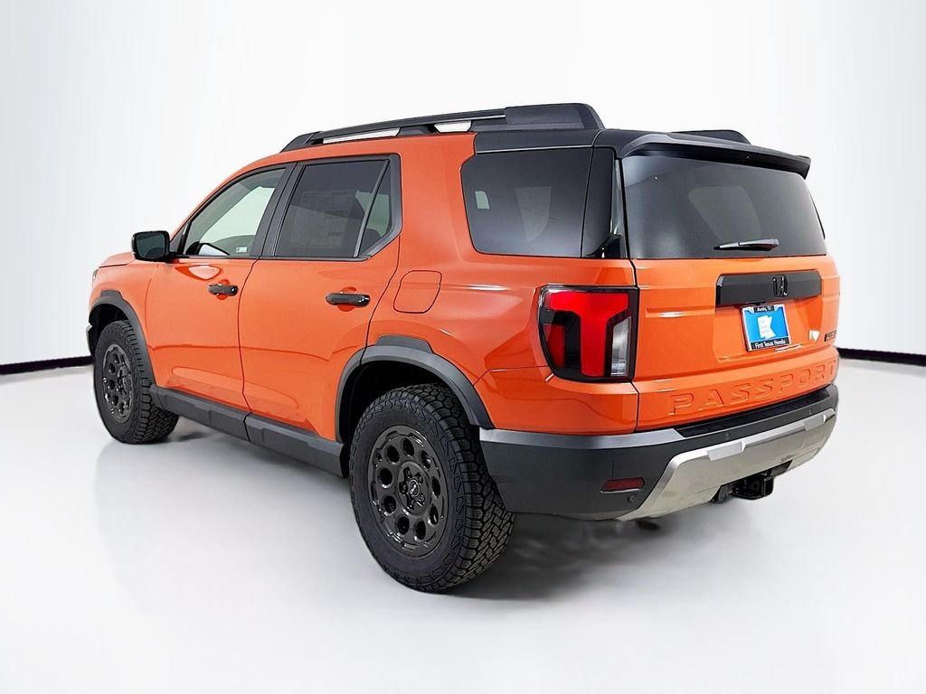 New 2026 Sunset Orange Honda TrailSport Blackout image 6