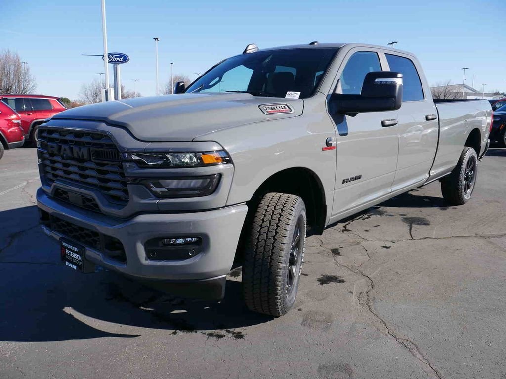 New 2026 Ceramic Gray Clear-Coat Exterior Paint RAM BIG HORN image 3