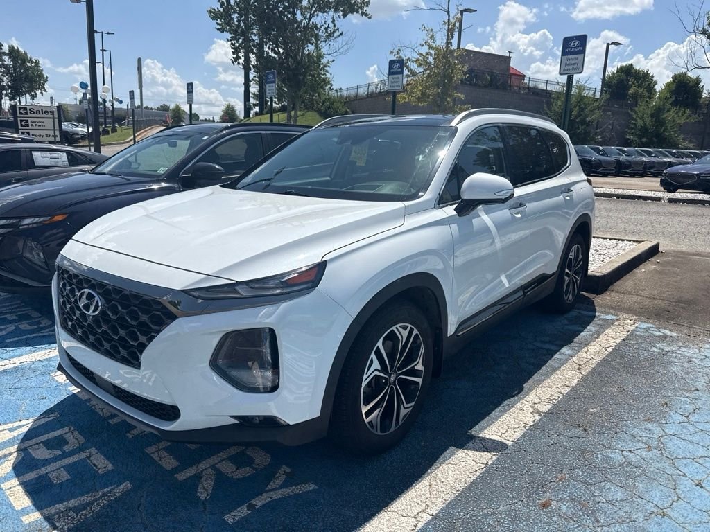 Used 2020 White Hyundai Limited image 1