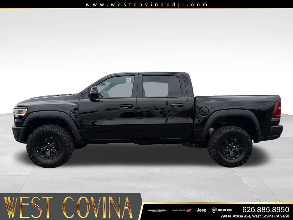 New 2026 Diamond Black Crystal Pearl-Coat Exterior Paint RAM RHO image 2