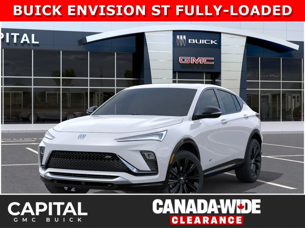 New 2026 Summit White Buick Sport Touring image 1