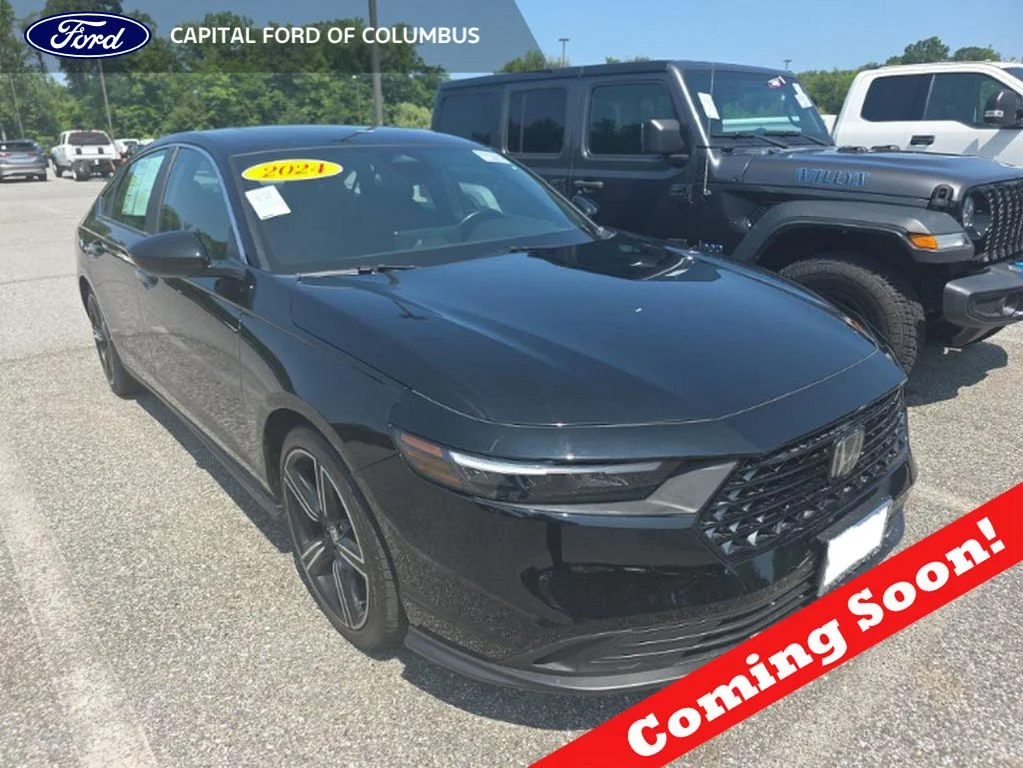 Used 2024 Black Honda Sport image 1