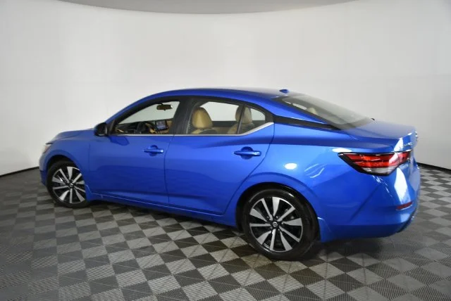 Used 2023 Blue Nissan SV image 9