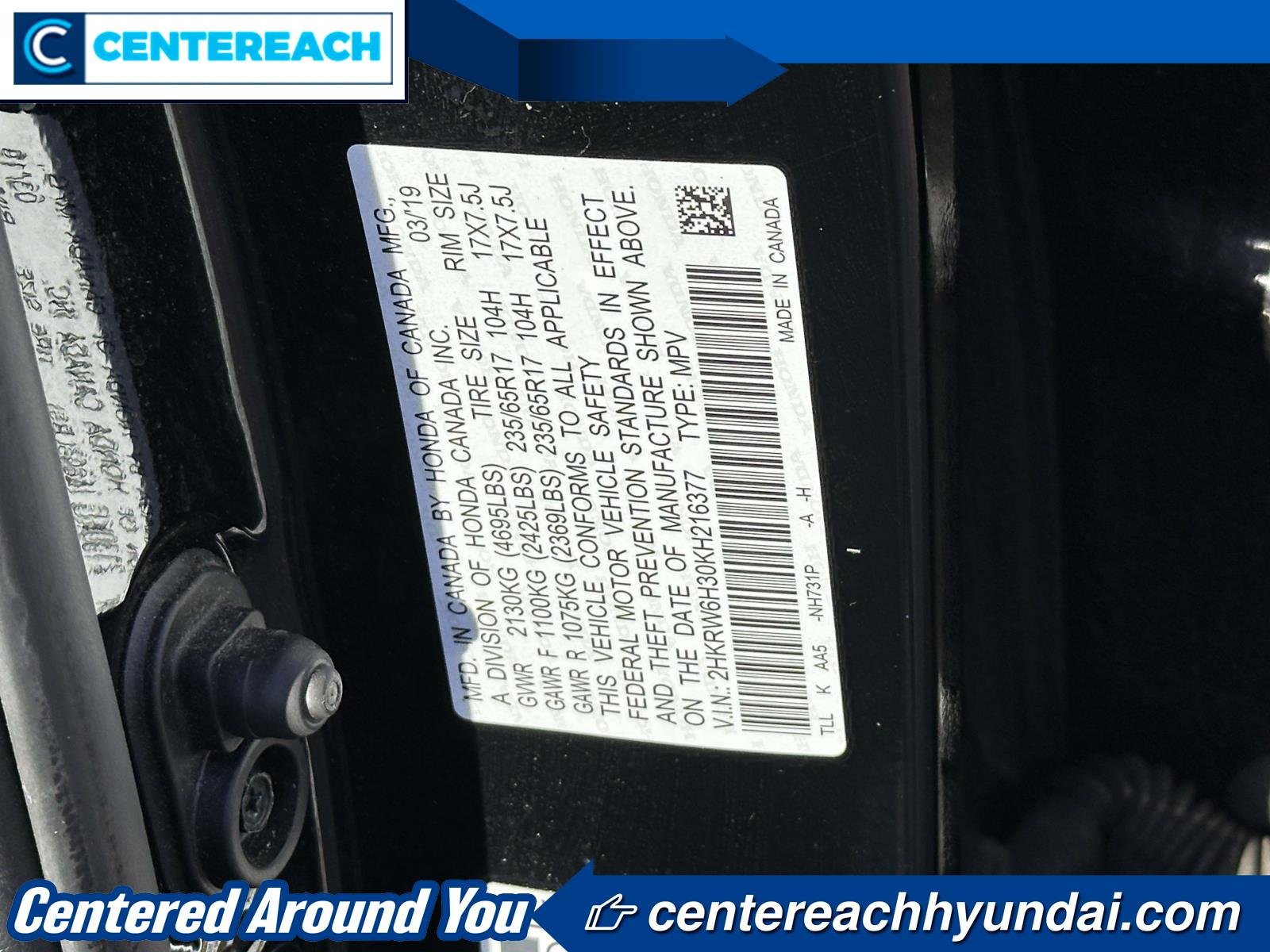 Used 2019 Black Honda LX image 17