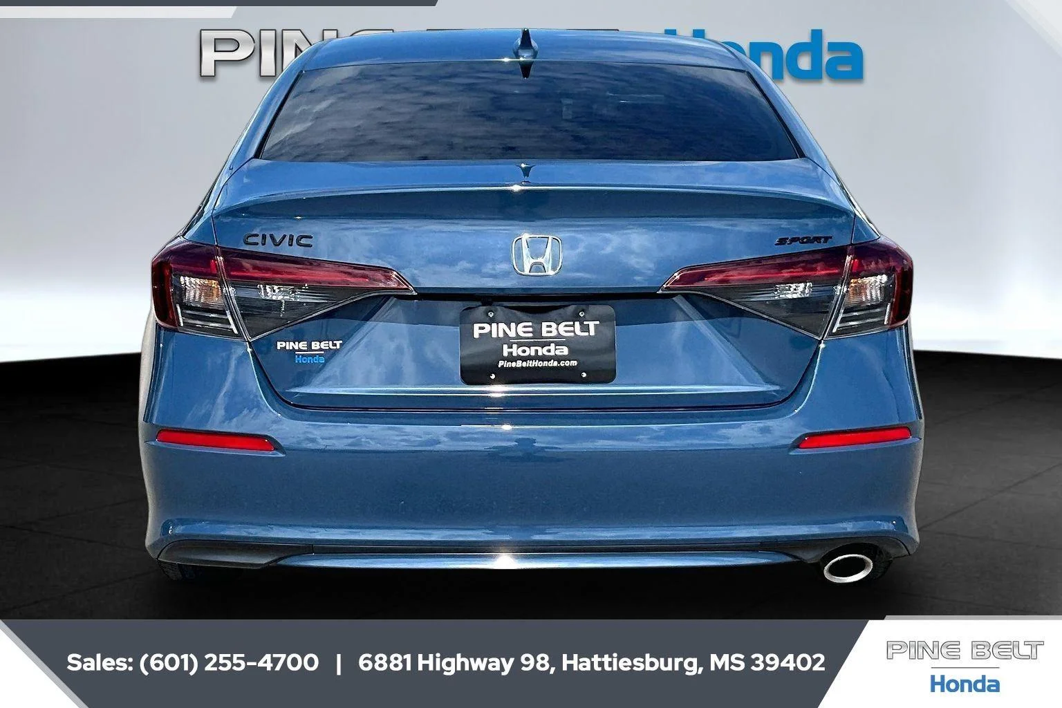 Certified Used 2026 Blue Lagoon Pearl Honda 2WD SPORT image 4