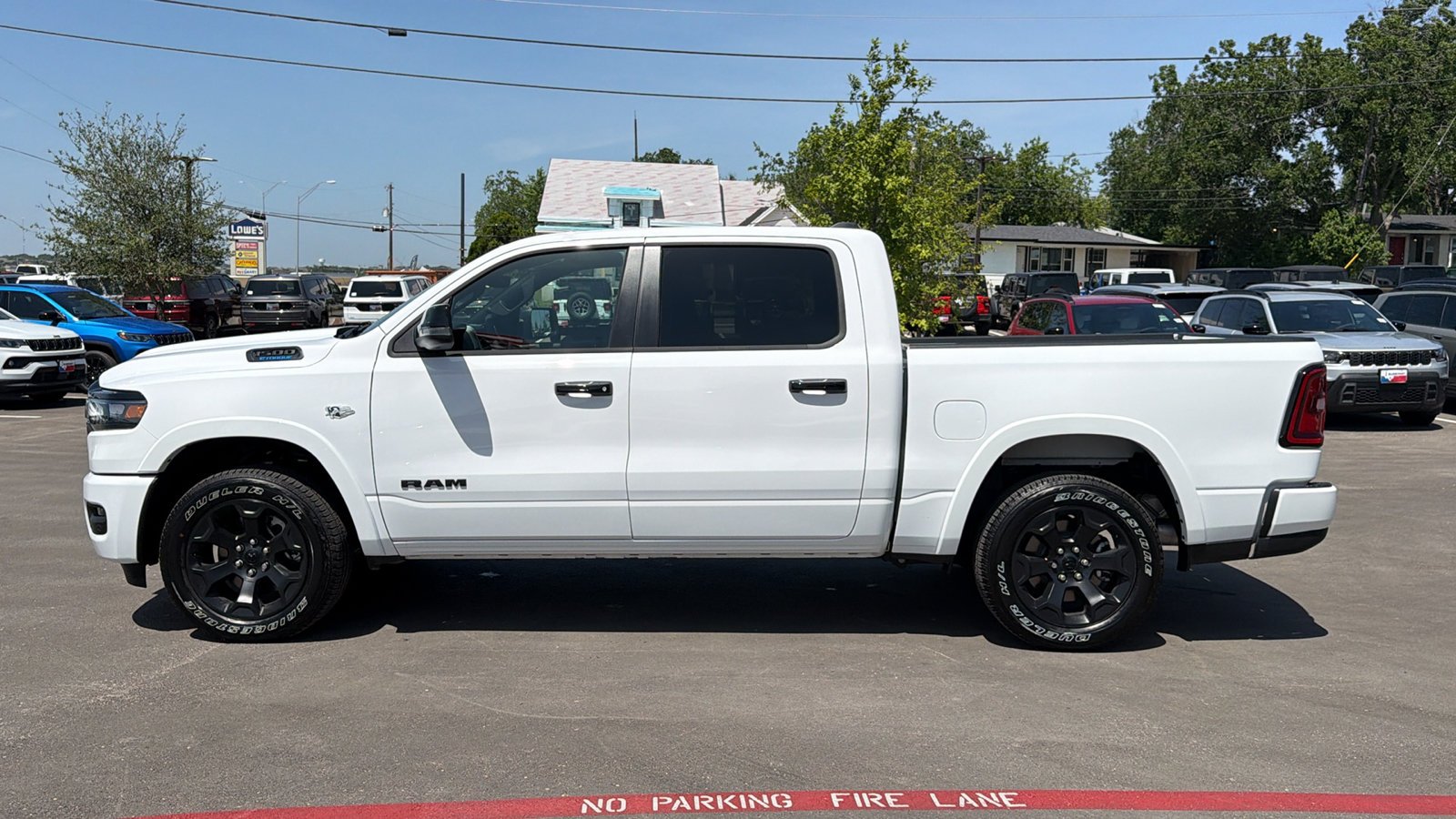 New 2026 Bright White Clear-Coat Exterior Paint RAM Lone Star image 8