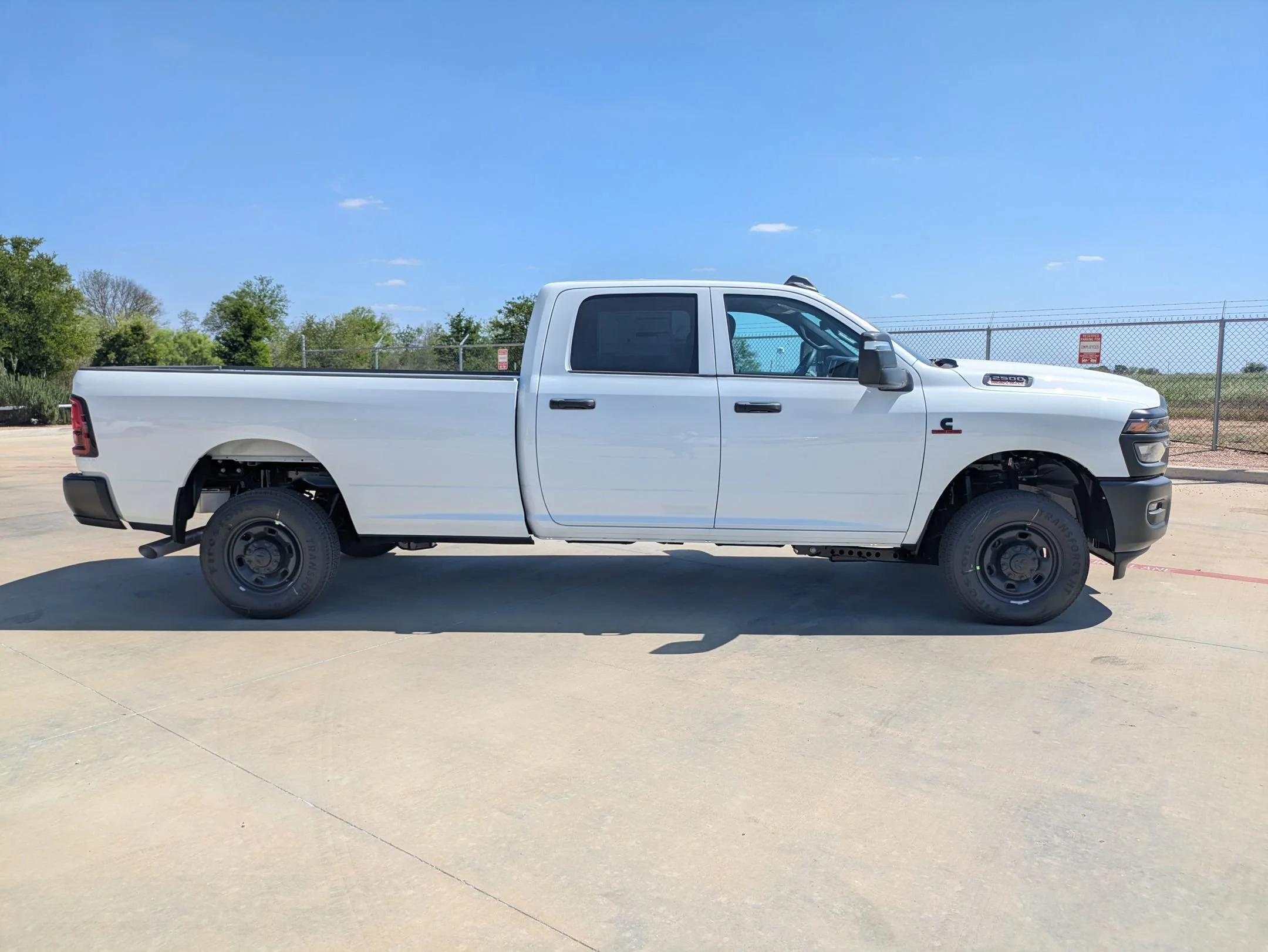New 2026 Bright White Clearcoat RAM Tradesman image 2