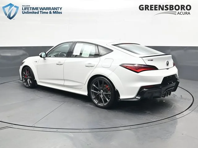 Used 2025 Platinum White Pearl Acura TYPE S image 9