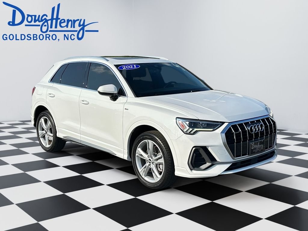 Used 2021 White Audi Premium Plus image 7