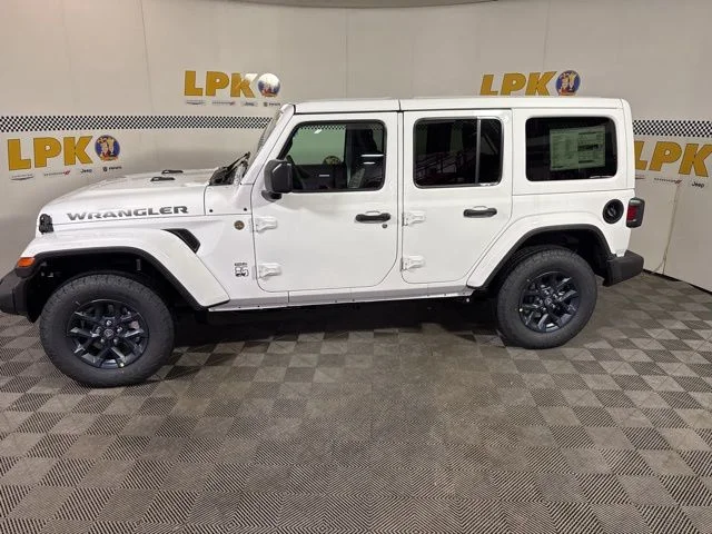 New 2026 Bright White Clear-Coat Exterior Paint Jeep 85th Anniversary image 6