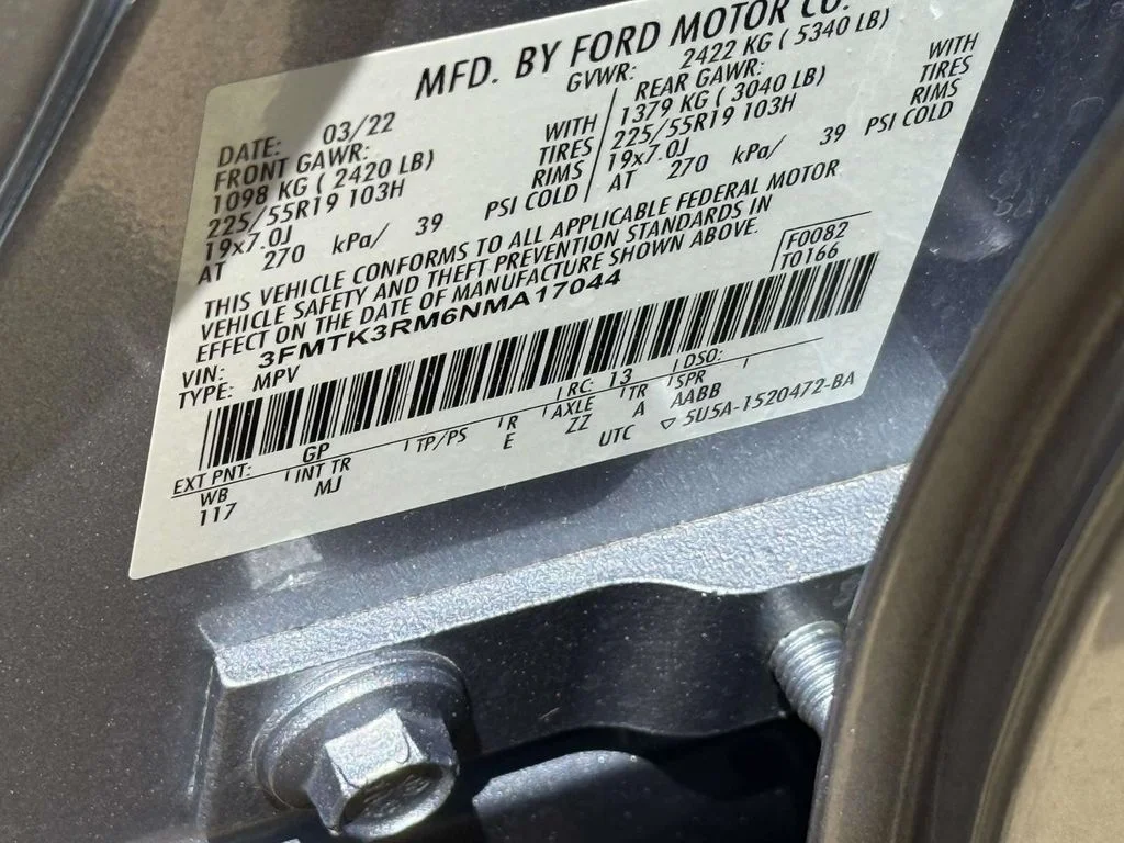 Used 2022 Blue Ford Premium image 36