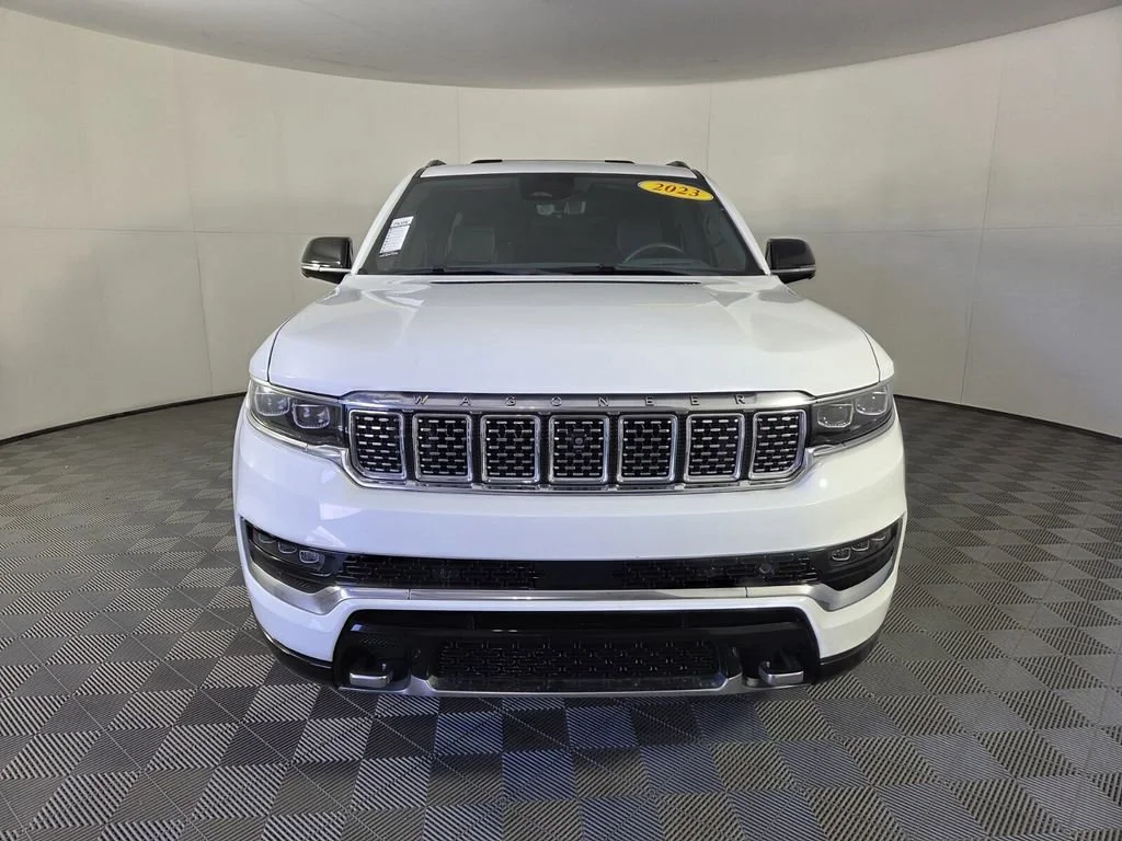 Used 2023 Bright White Clearcoat Jeep Series III image 3