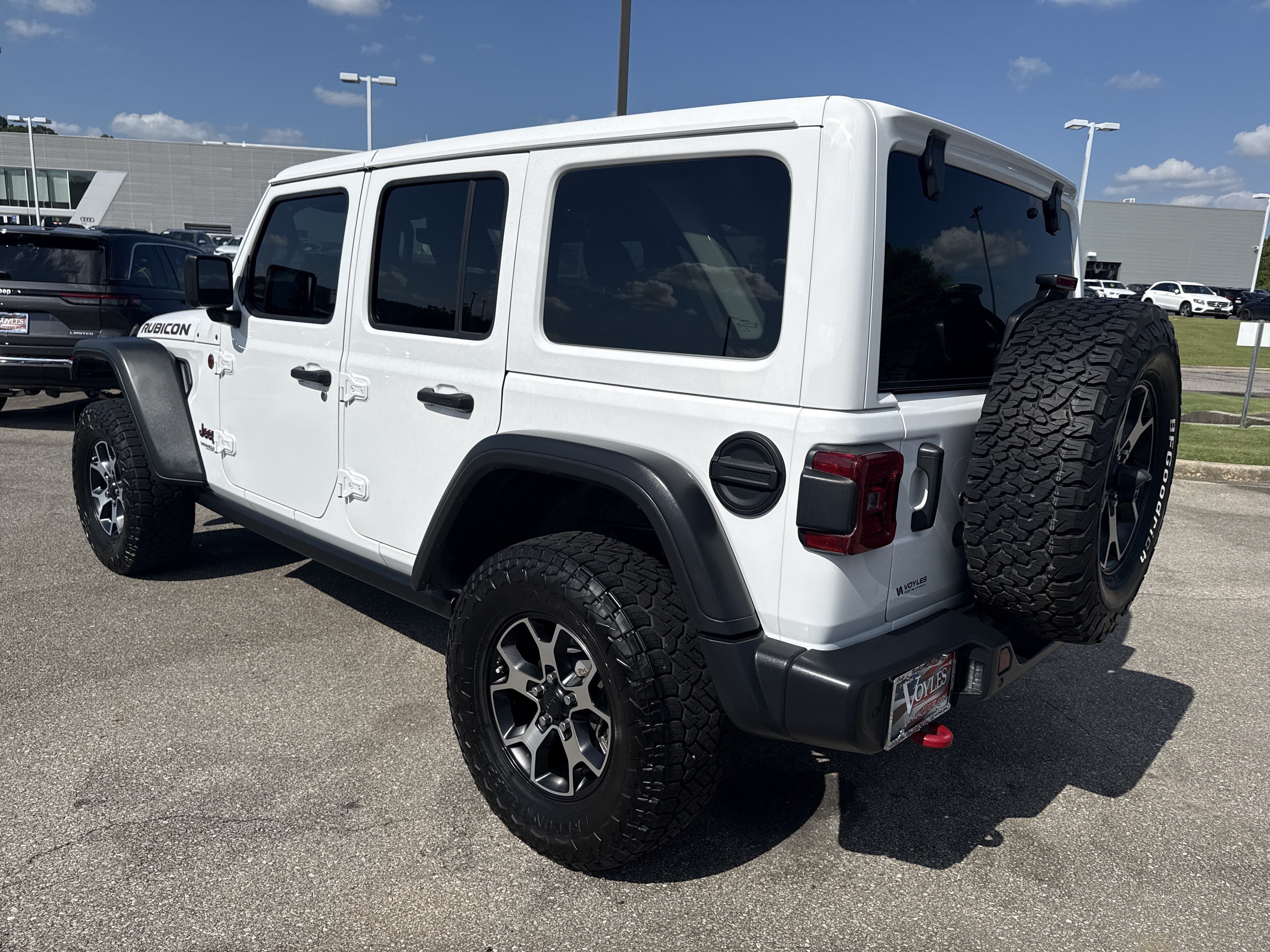 Used 2020 Bright White Clearcoat Jeep Rubicon image 6