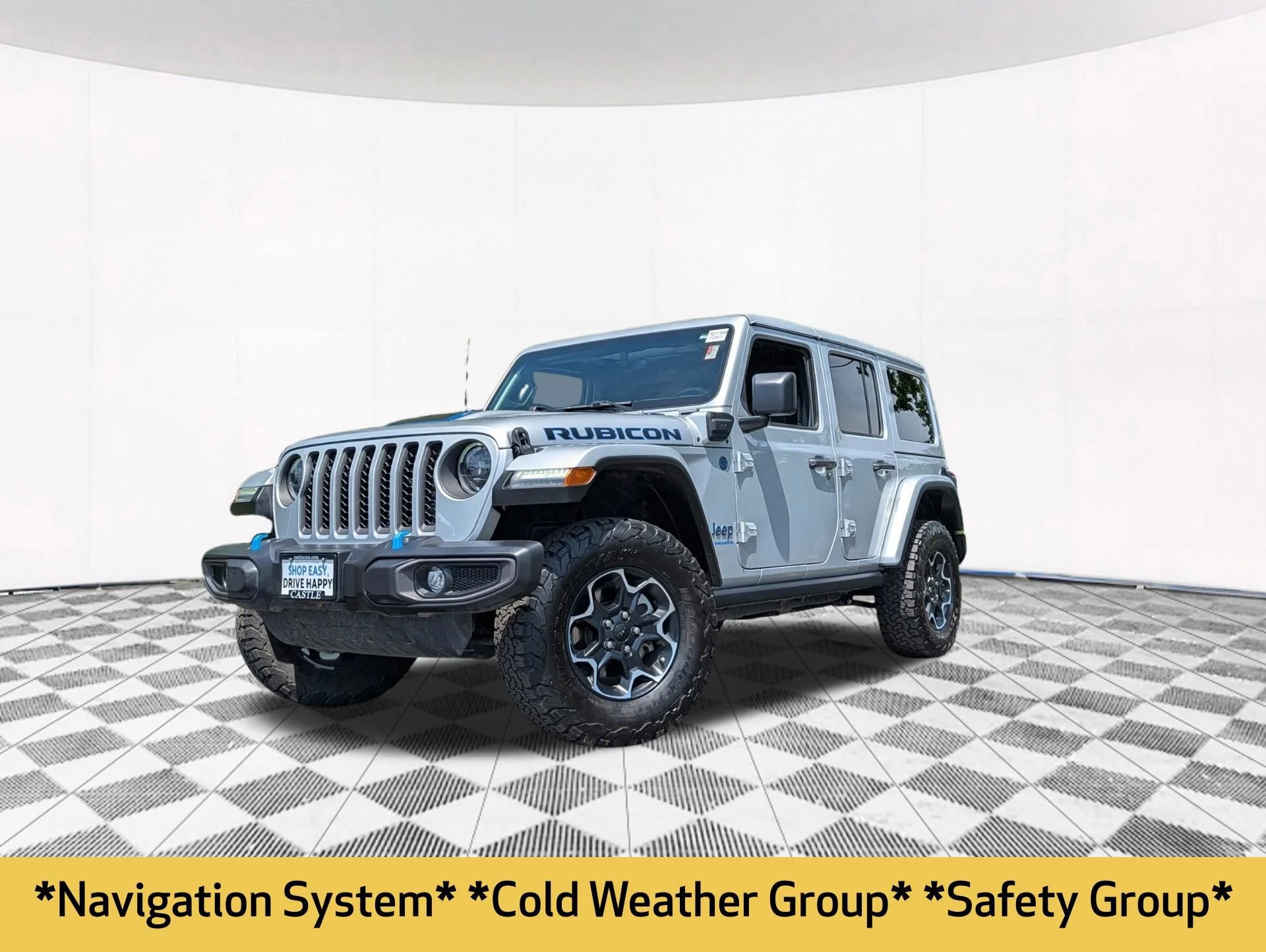 Used 2023 Silver Jeep Rubicon 4x4 image 2