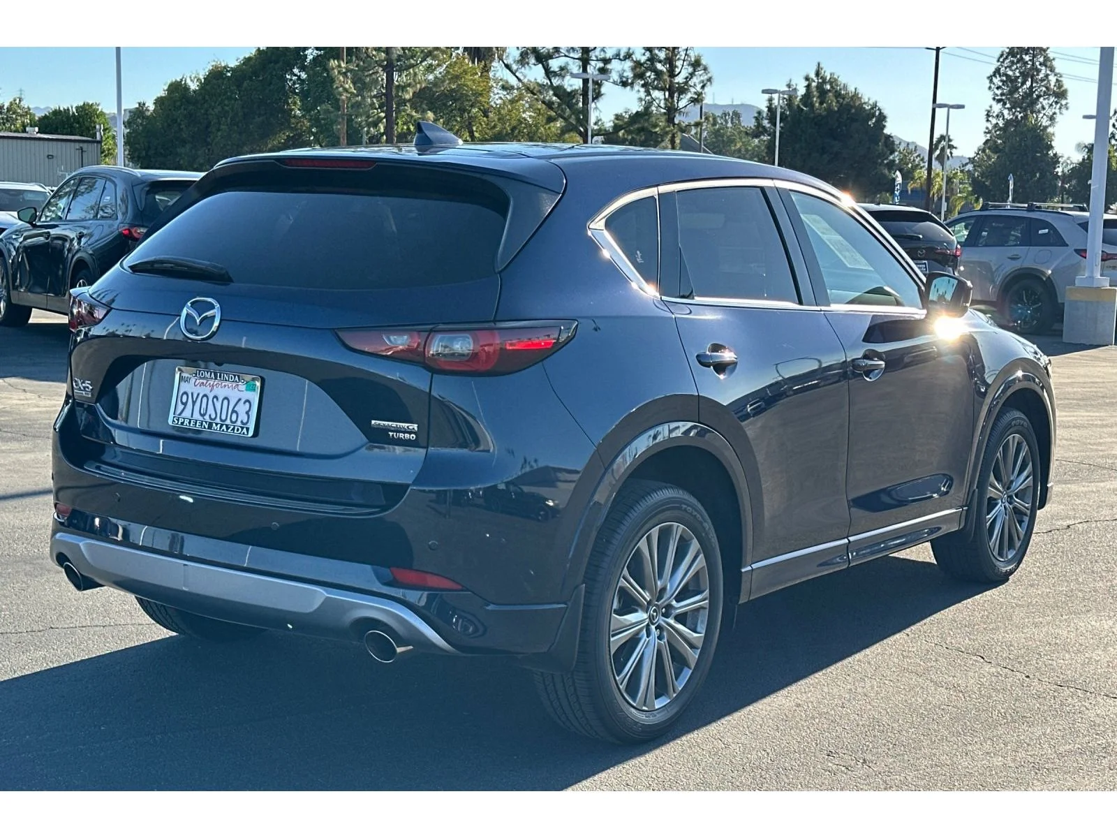 Used 2025 Deep Crystal Blue Mica Mazda 2.5 Turbo Signature image 7