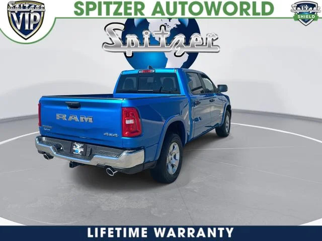 New 2026 Hydro Blue Pearl-Coat Exterior Paint RAM Big Horn/Lone Star image 9