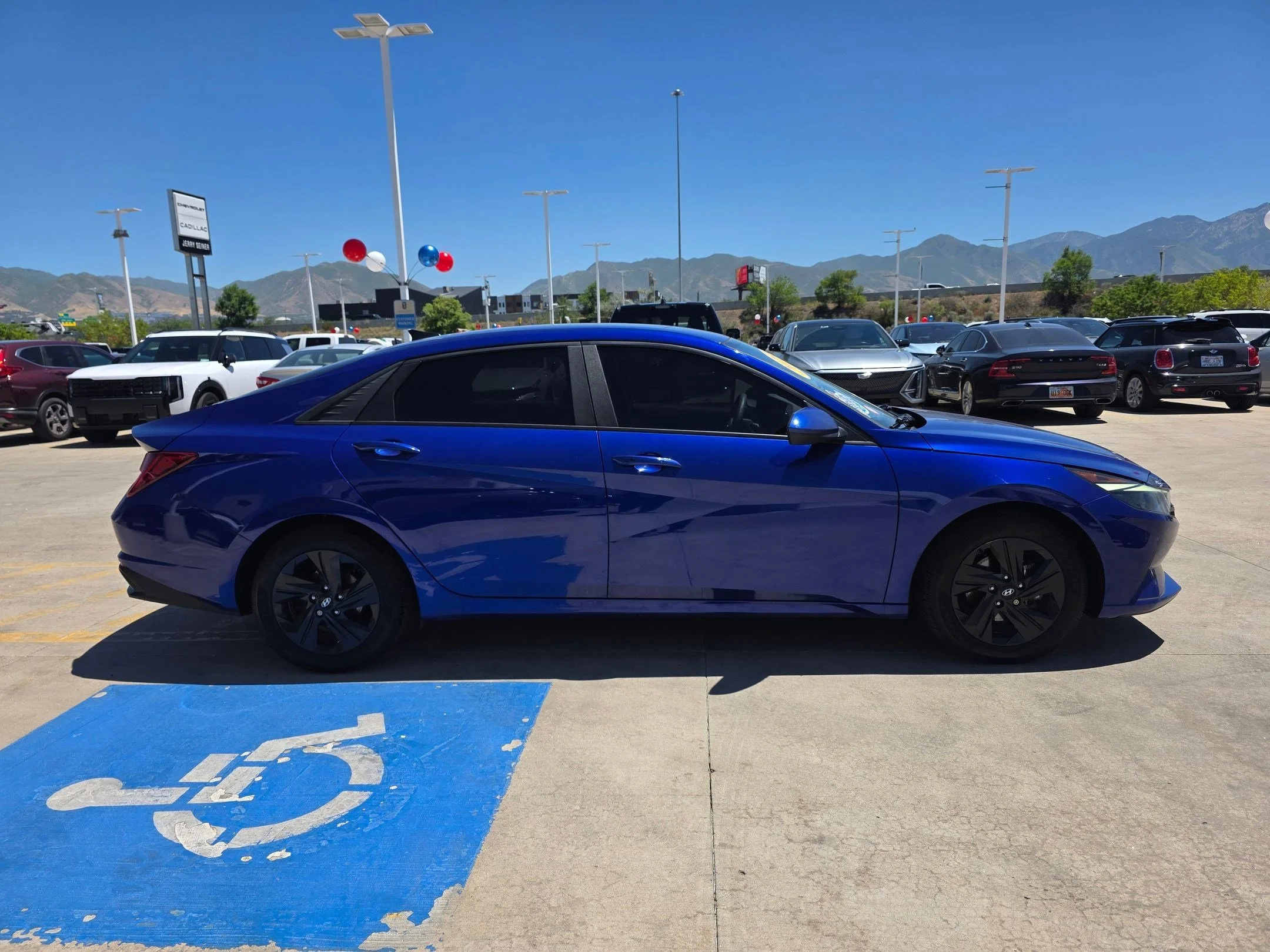 Used 2023 Intense Blue Hyundai Blue image 6