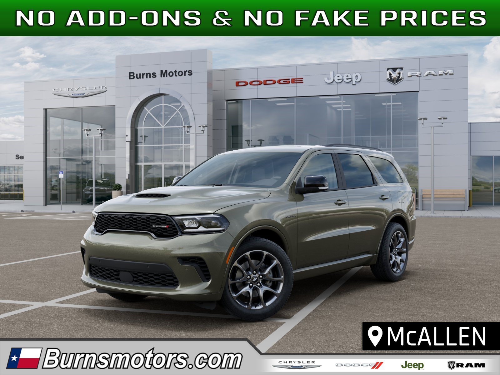 New 2026 Green Machine Exterior Paint Dodge GT Plus HEMI V8 Blacktop image 1
