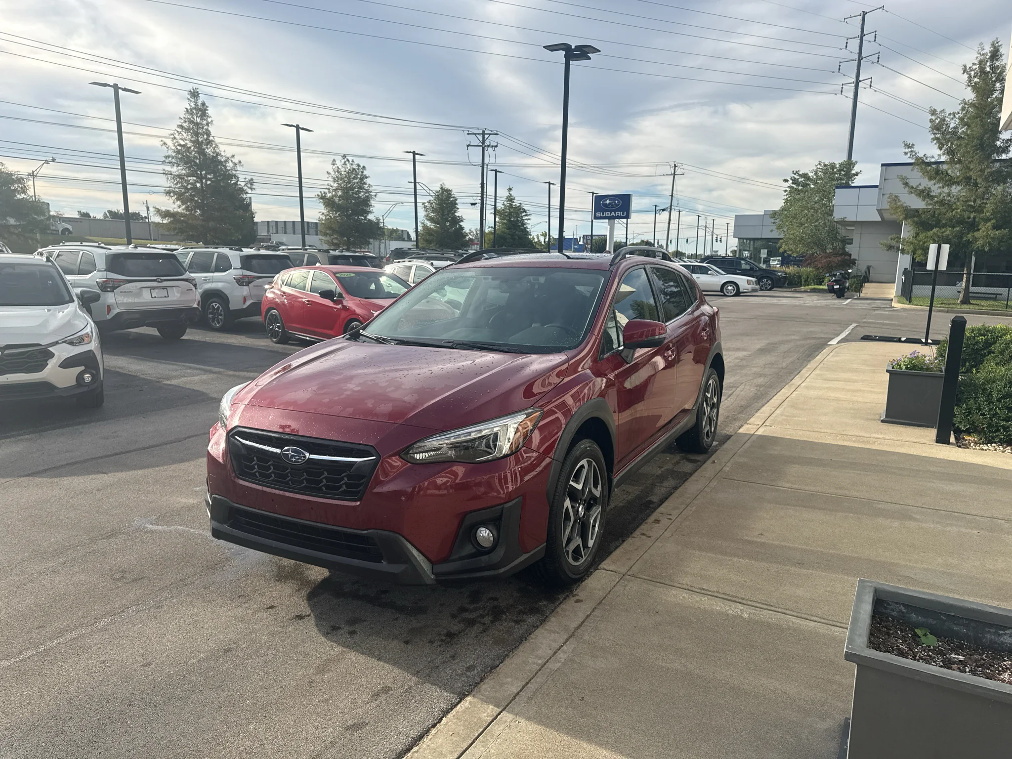 Used 2018 White Subaru Limited image 7