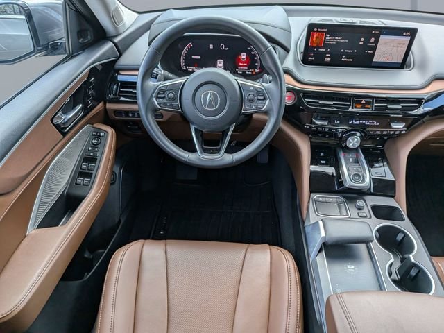 Used 2023 Liquid Carbon Metallic Acura TECH image 19