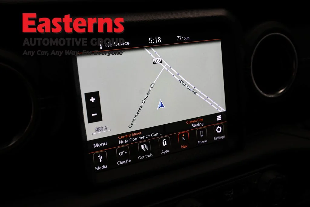 Used 2021 Blue Jeep Overland image 16