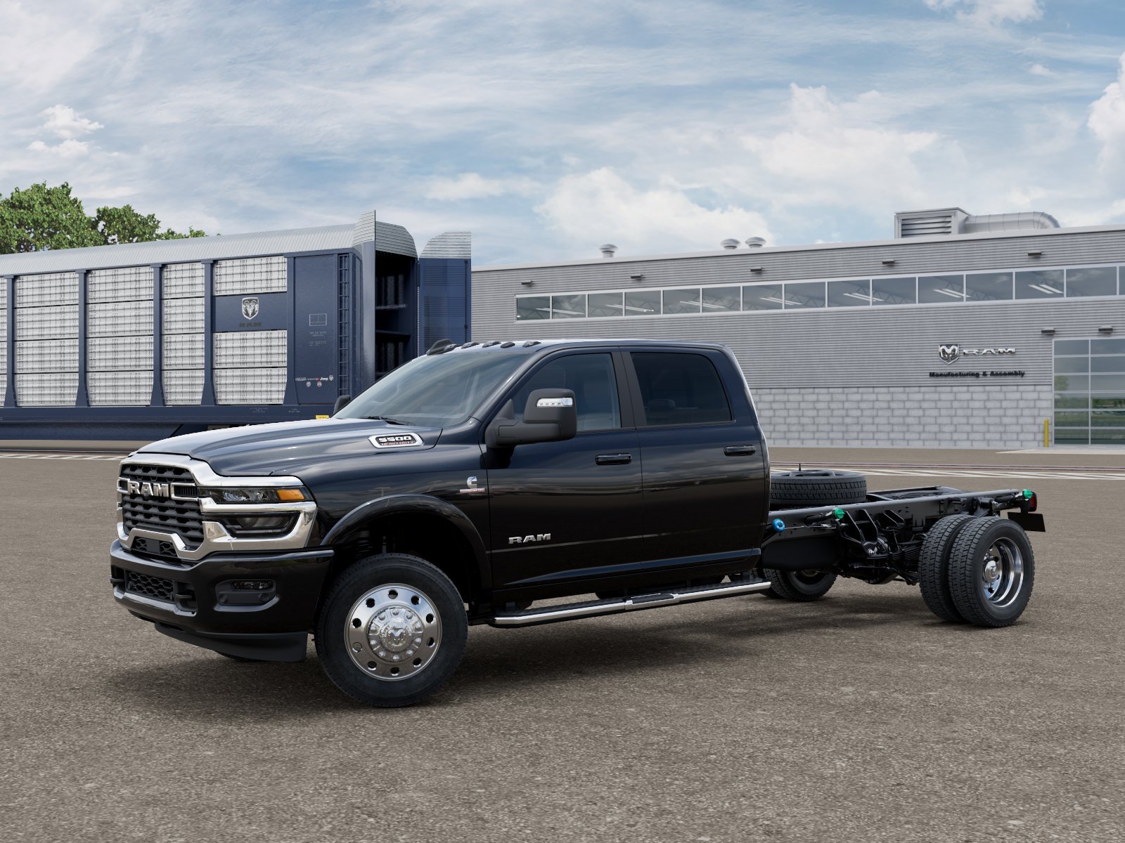 New 2026 Diamond Black Crystal Pearlcoat RAM TRADESMAN image 2