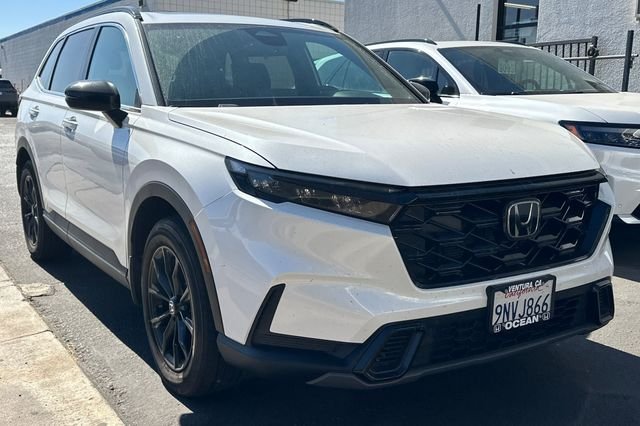 Used 2025 Platinum White Pearl Honda Sport image 2