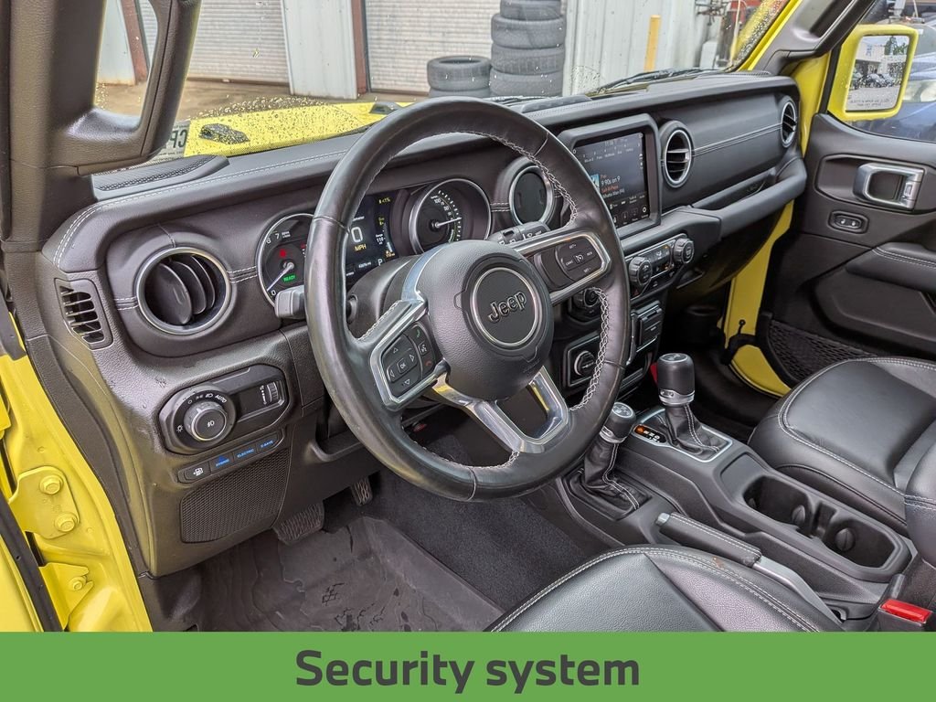 Used 2023 Yellow Jeep Sahara 4xe image 33