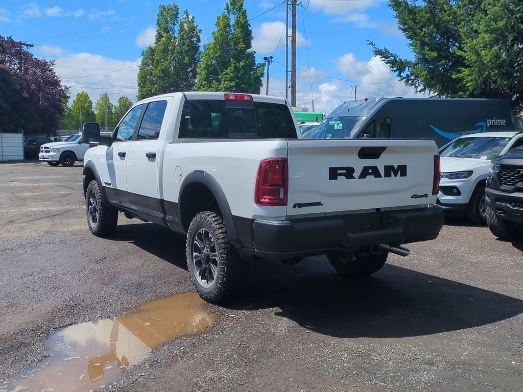 New 2026 Bright White Clear-Coat Exterior Paint RAM Rebel image 5