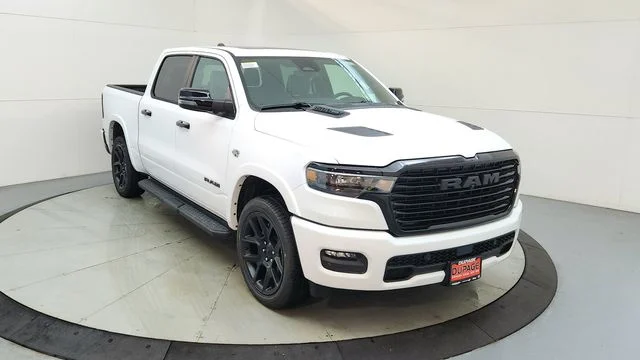 New 2026 Bright White Clear-Coat Exterior Paint RAM Laramie image 14