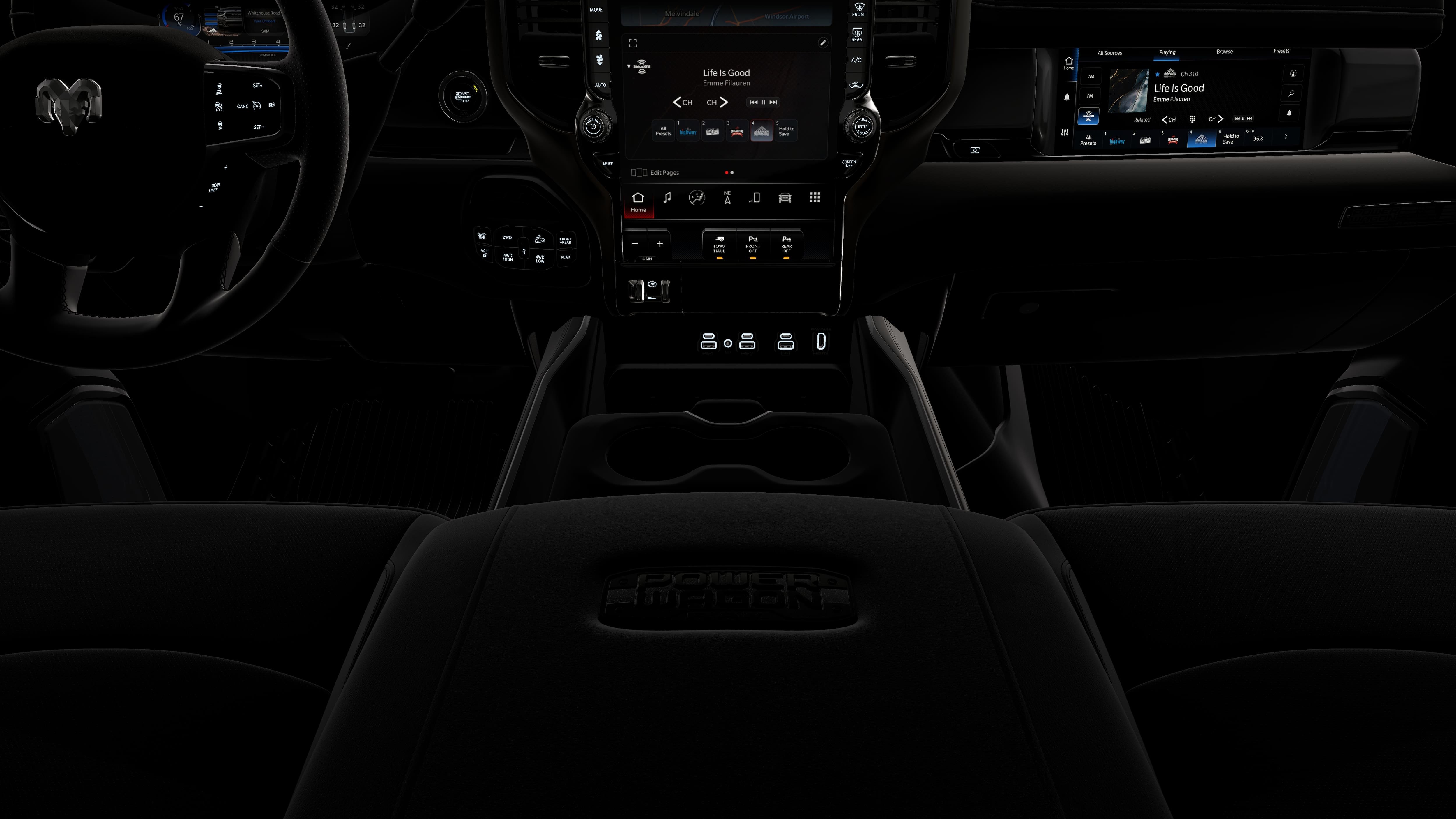 New 2026 Forged Blue Metallic Exterior Paint RAM POWER WAGON image 17