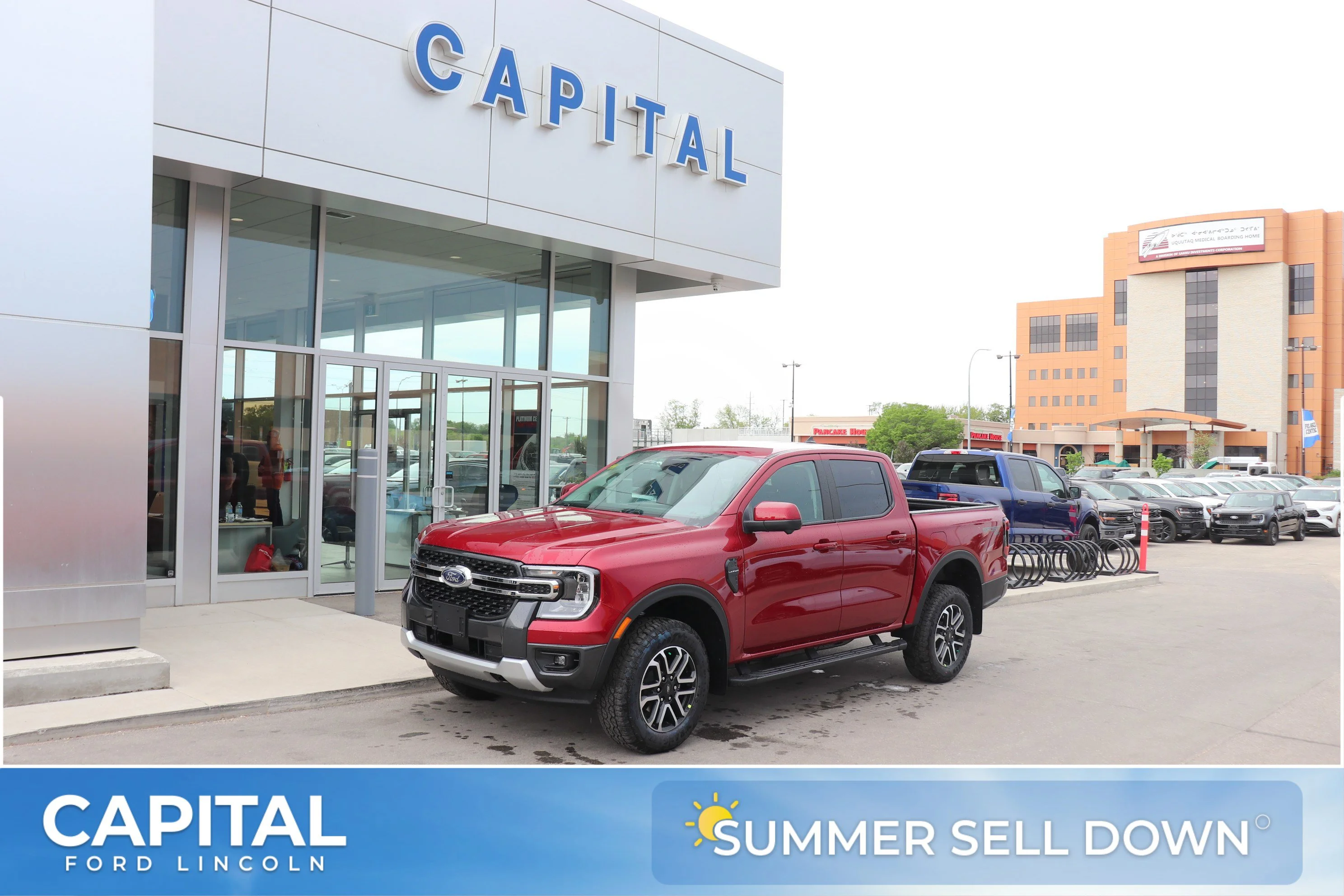 New 2026 RUBY RED METALLIC TINTED CC Ford LARIAT image 1
