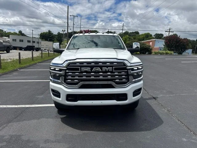 New 2026 Bright White Clear-Coat Exterior Paint RAM Limited Longhorn image 2