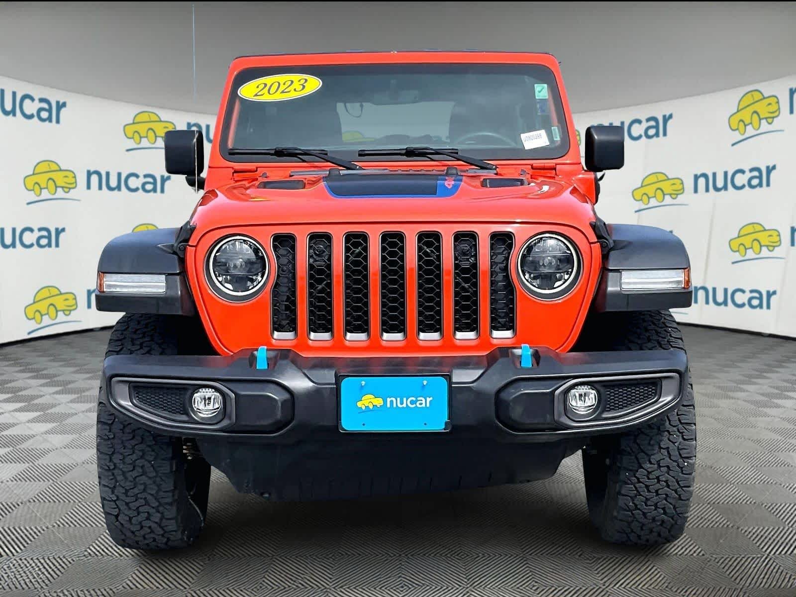 Used 2023 Jeep Wrangler 4xe Rubicon 4XE with VIN 1C4JJXR68PW703841 for sale in Saint Albans City, VT