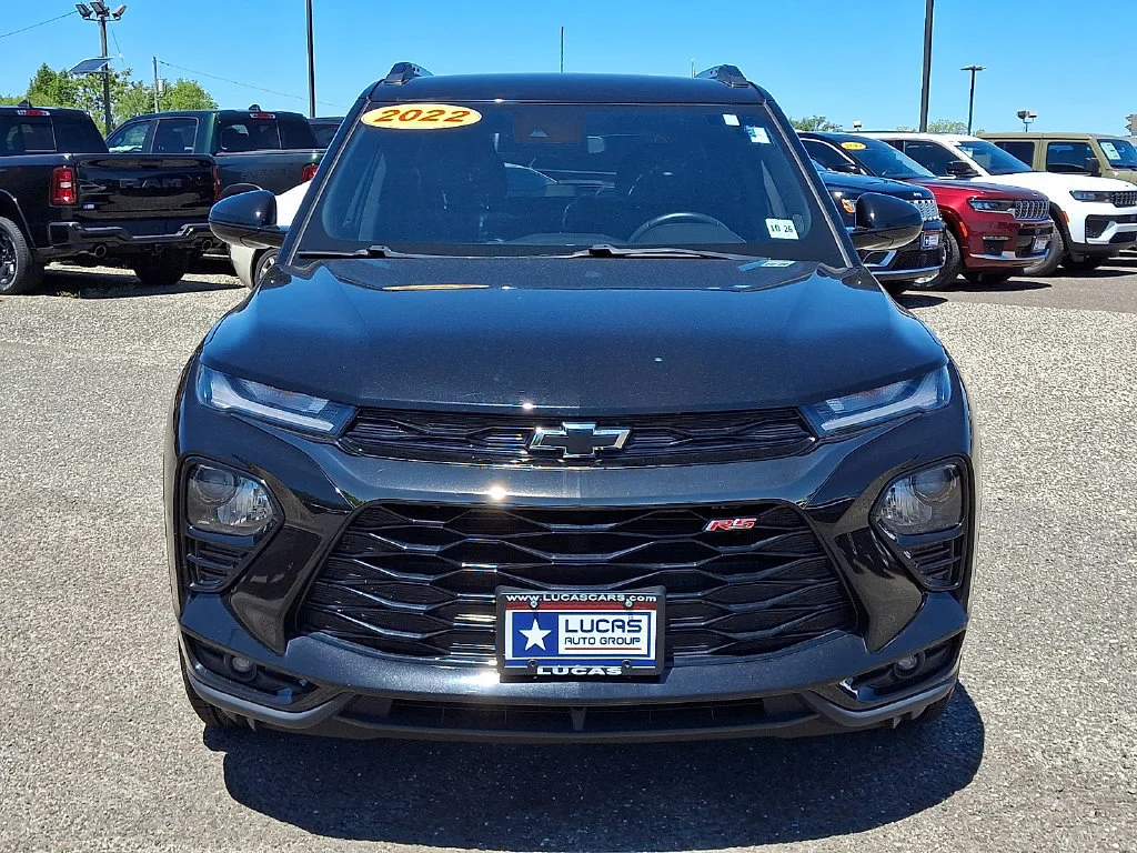 Used 2022 Mosaic Black Metallic Chevrolet RS image 4