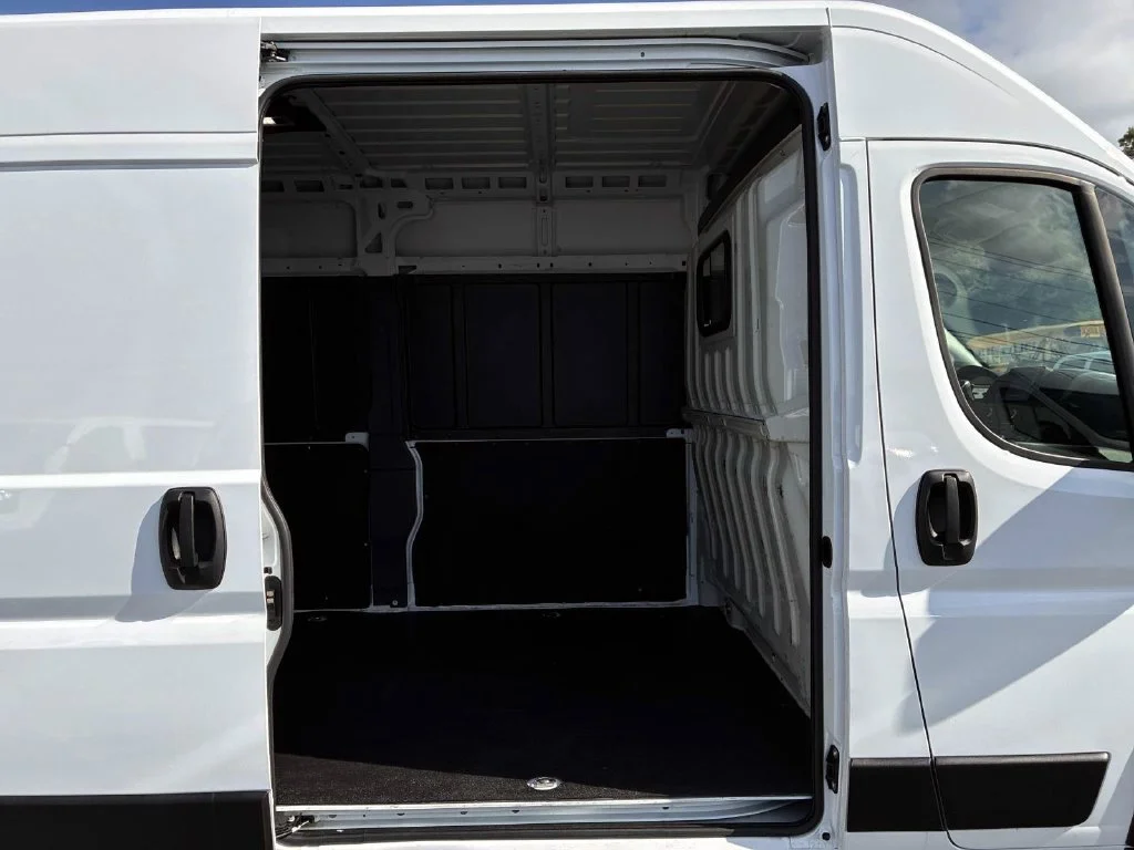 Used 2025 Bright White Clearcoat Ram High Roof image 11