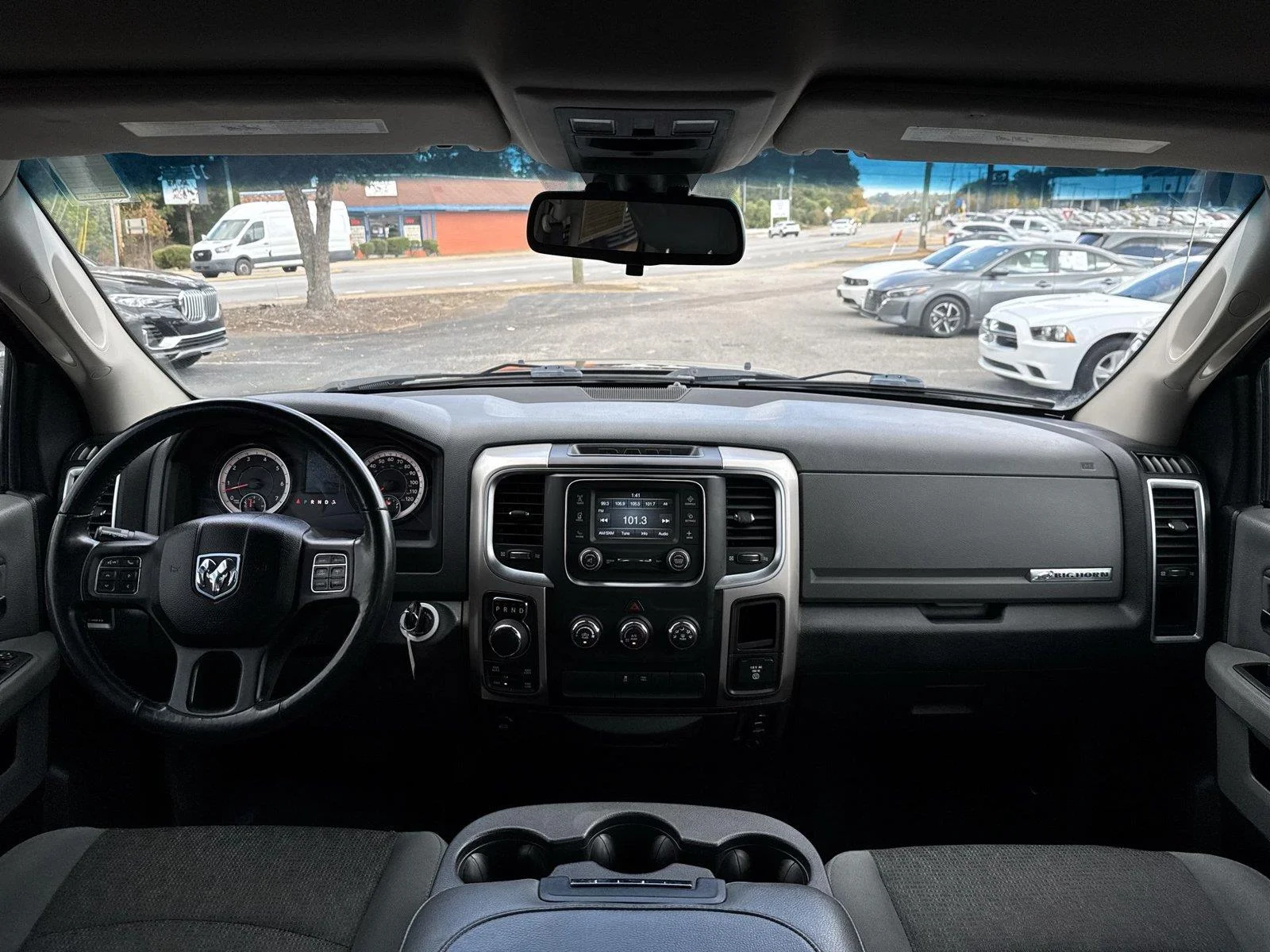 Used 2016 Brilliant Black Crystal Pearlcoat Ram Big Horn image 2