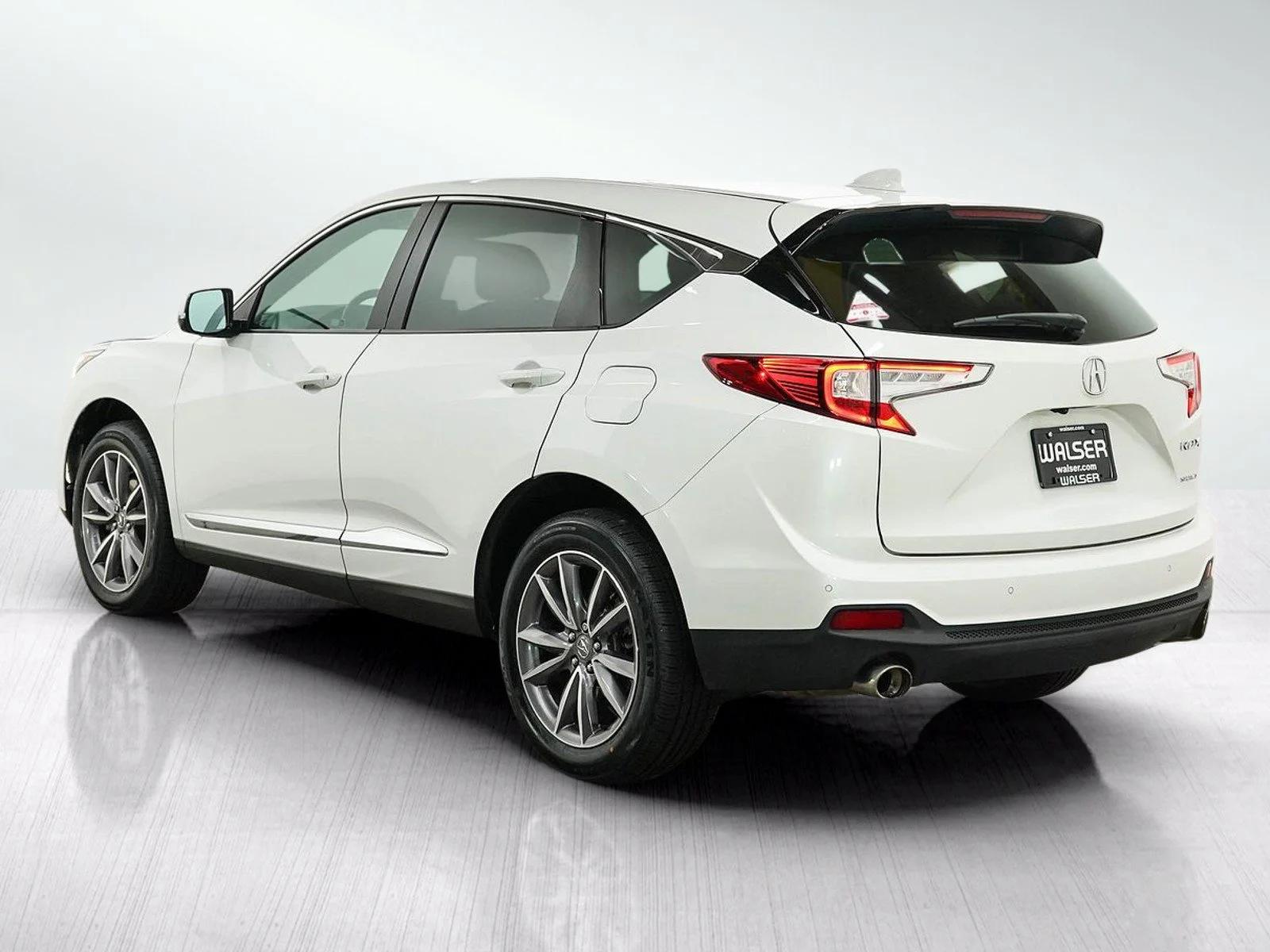 Used 2021 White Acura 4D SUV SH AWD W/TECHNOLOGY image 3