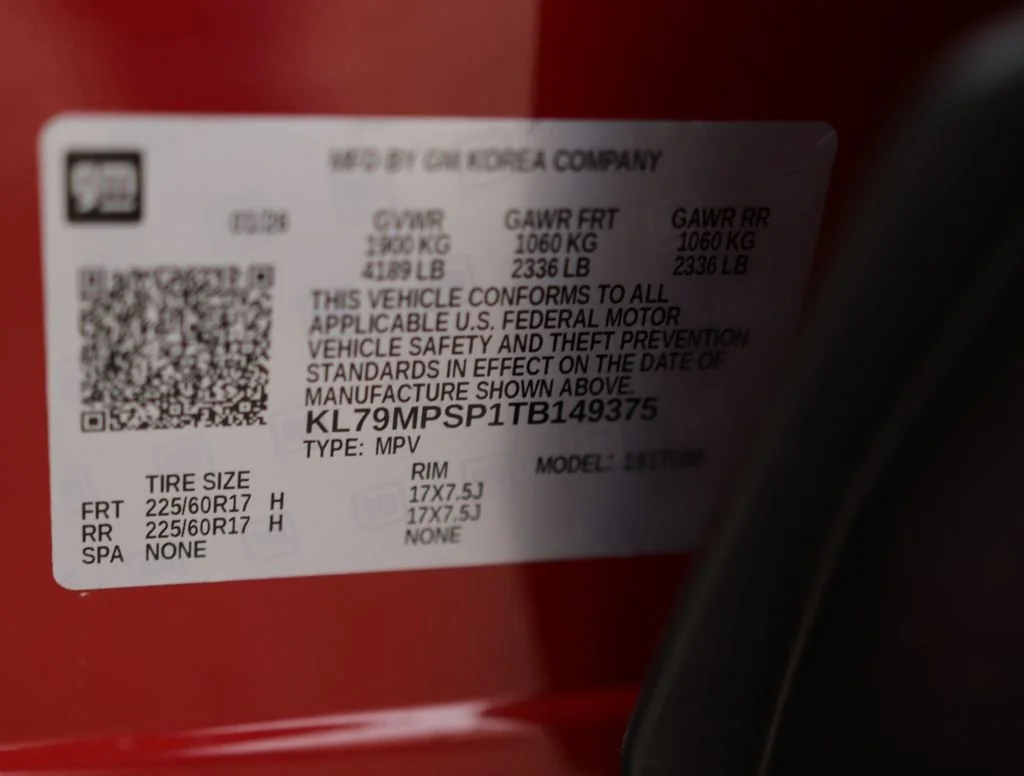 New 2026 Apex Red Chevrolet LT image 34