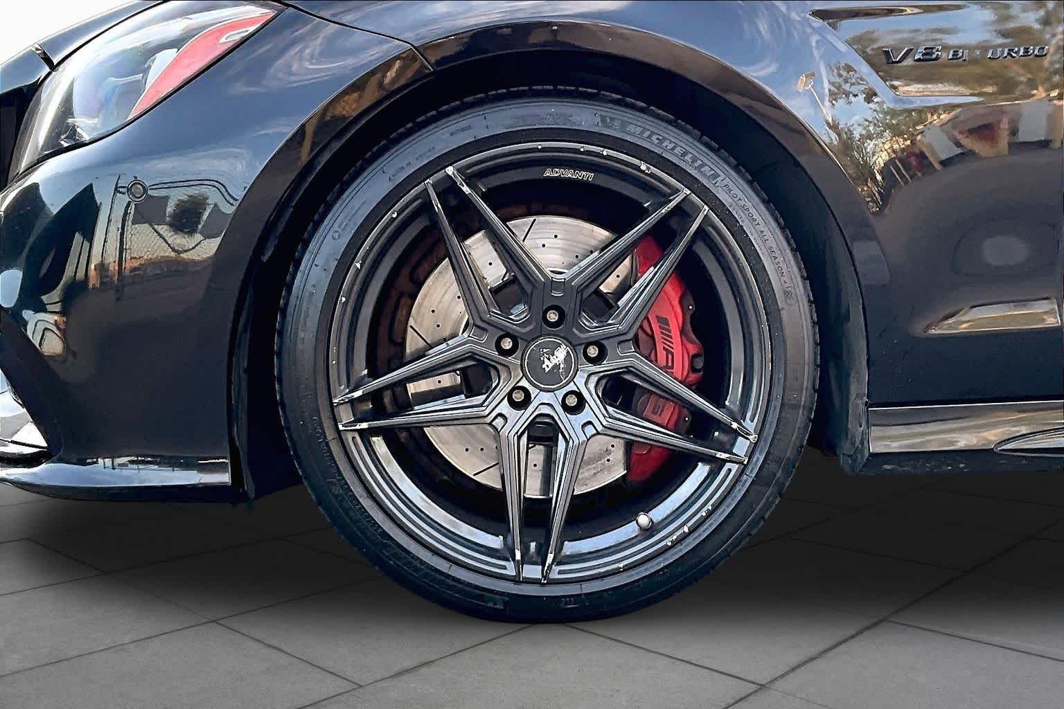 Used 2015 Obsidian Black Metallic Mercedes-Benz CLS 63 AMG® S-Model image 10