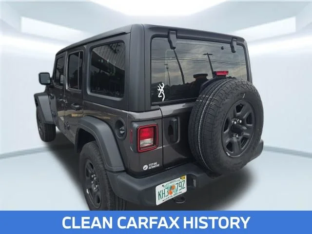 Certified Used 2025 Gray Jeep Sport image 4