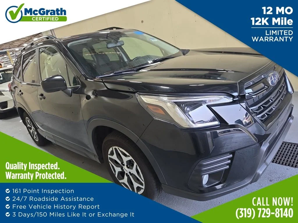 Certified Used 2022 Black Subaru Premium image 1