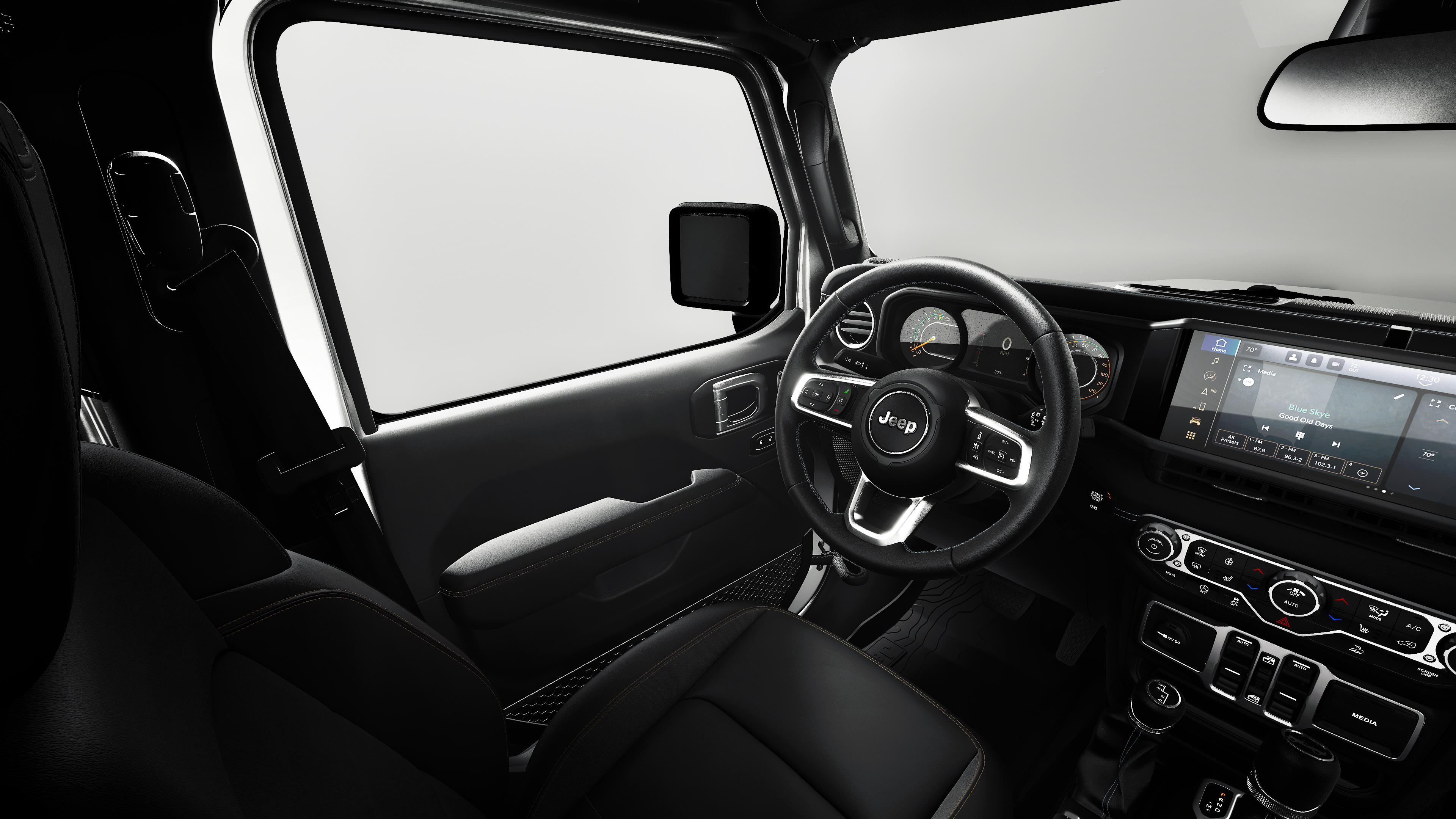 New 2027 Bright White Clear-Coat Paint Jeep Sahara image 20