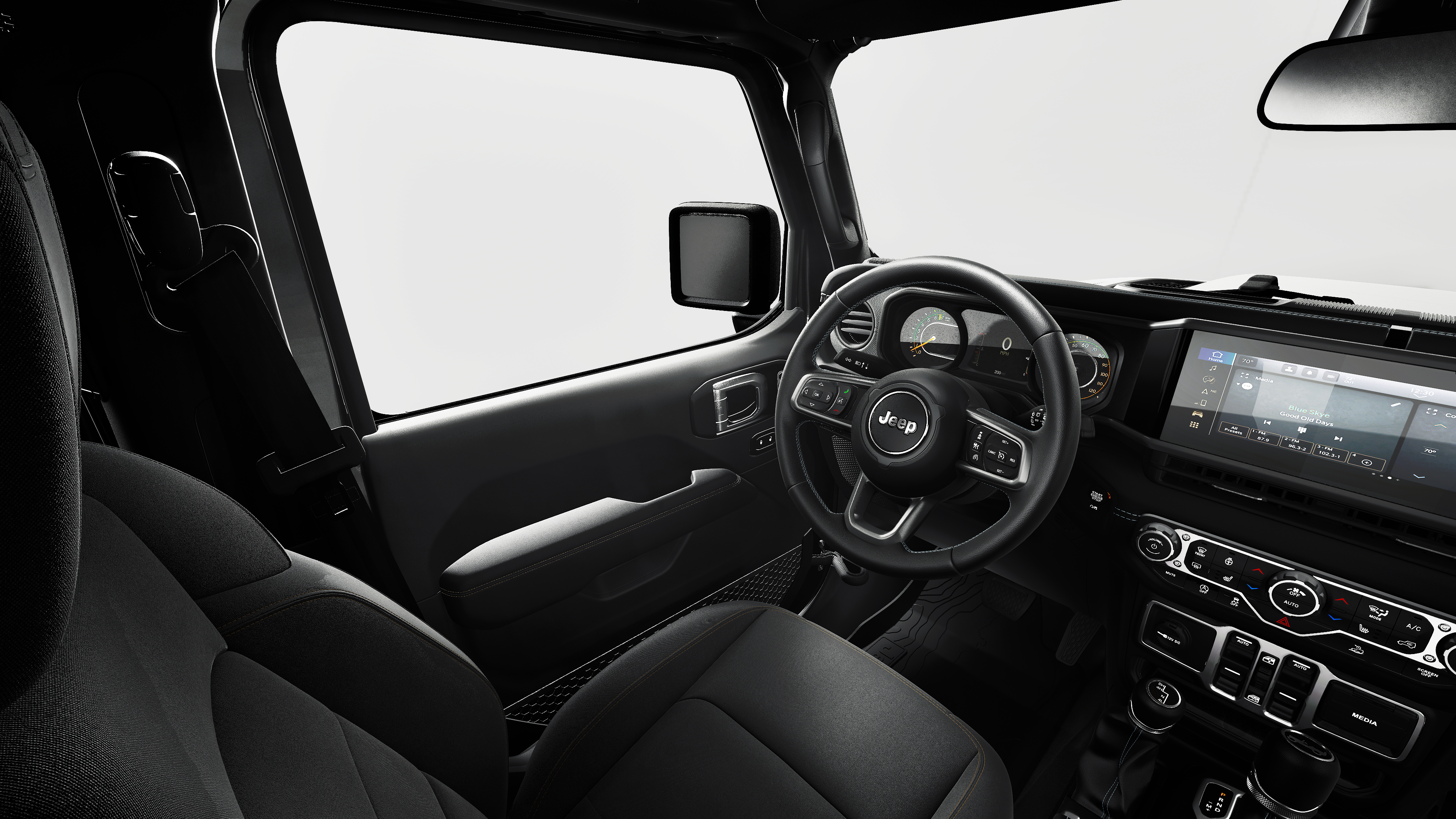 New 2027 Bright White Clear-Coat Paint Jeep Sahara image 20