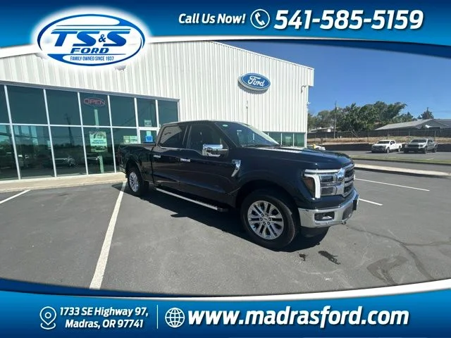 New 2026 Blue Ford Lariat image 1