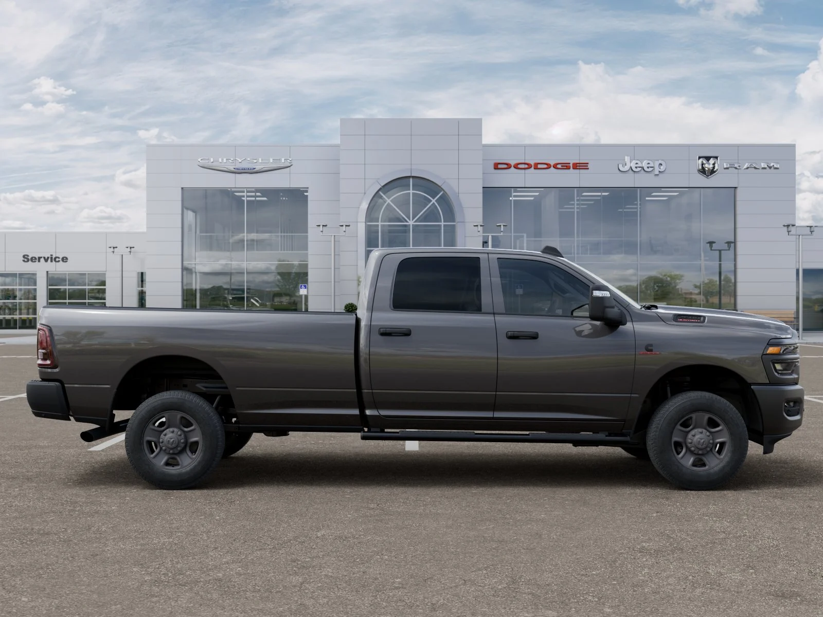 New 2026 Granite Crystal Metallic Clear-Coat Exterior Paint RAM Tradesman image 48