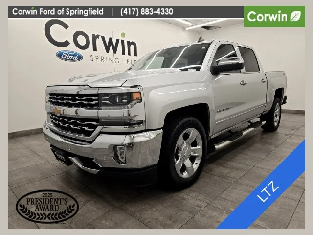 Used 2018 Silver Ice Metallic Chevrolet LTZ image 1