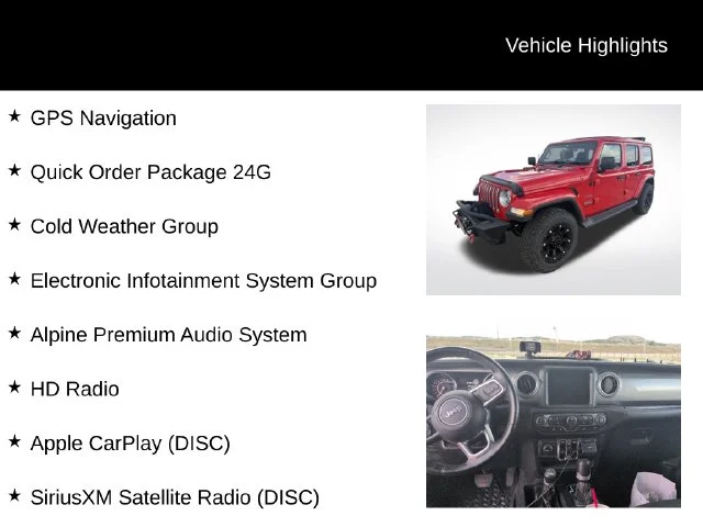 Used 2018 Red Jeep Unlimited Sahara image 8