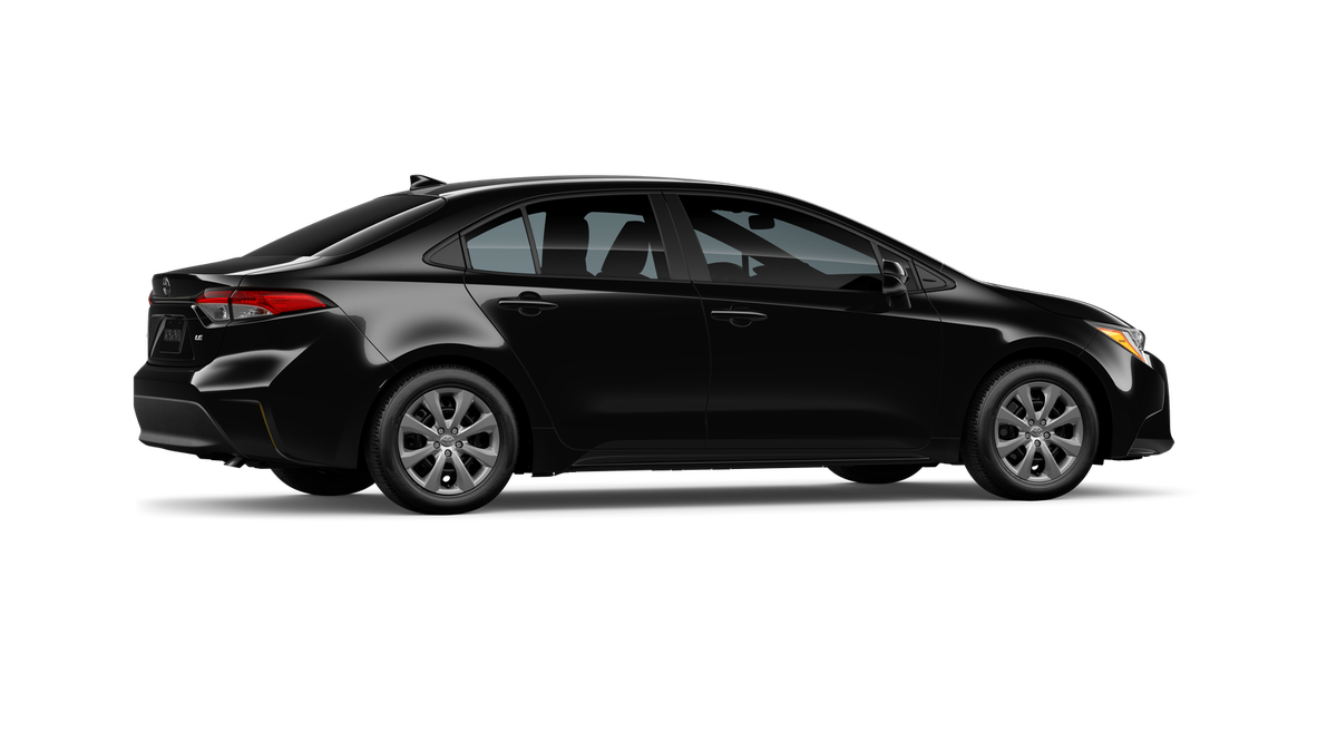 New 2026 Midnight Black Metallic Toyota LE image 11
